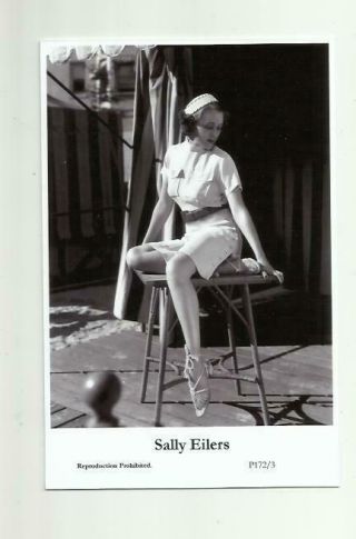 (n497) Sally Eilers Swiftsure (p172/3) Photo Postcard Film Star Pin Up