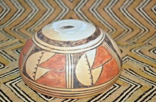 Vintage Hopi Pueblo Indian Pottery Food Bowl Pot 5 