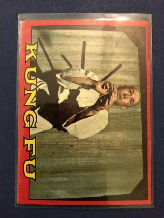 Kung Fu 1973 Topps Card 34