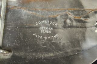 Comstock German Silver Calf Roping Buckle 2