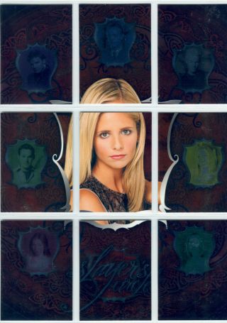 Buffy The Vampire Slayer Connections Complete 9 Card Chase Set Slayers Circle
