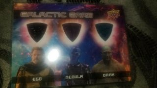 2017 Guardians Of The Galaxy Vol 2 Galactic Garb Triple Relic Ego/nebula/drax