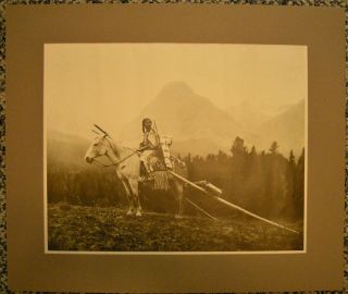 Set of 3 Native American Indian Blackfeet Blackfoot Historic Poster Photo Prints 4