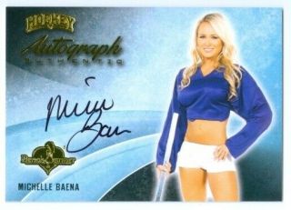 Michelle Baena " Autograph Card " Benchwarmer Hockey 2014