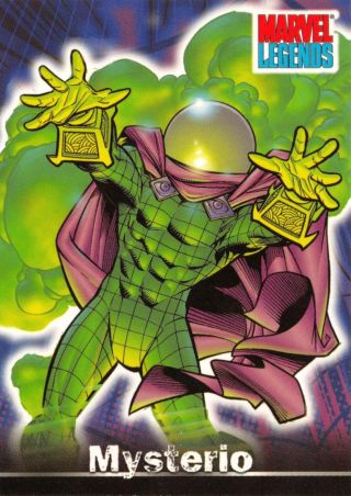 Mysterio / Marvel Legends (topps 2001) Base Trading Card 52