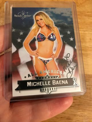 2013 Benchwarmer All American Autograph Card Michelle Baena