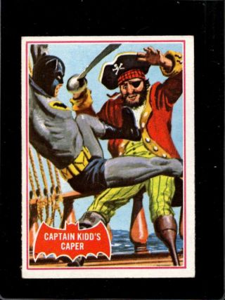 1966 Topps Batman Series A Red Bat 32 Captain Kidd 