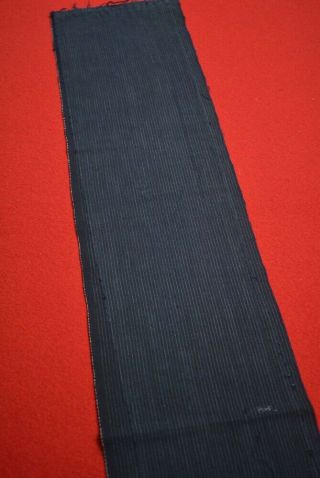 XS38/50 Vintage Japanese Fabric Cotton Antique Boro Patch Indigo Blue SHIMA 46 