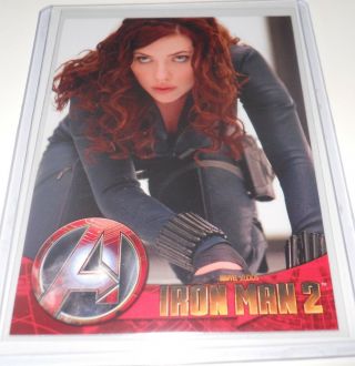 Avengers Assemble Trading Card Black Widow/scarlett Johansson 42