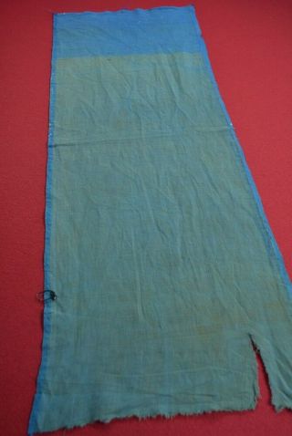 Qs16/50 Vintage Japanese Fabric Cotton Antique Boro Patch Indigo Blue 39 "