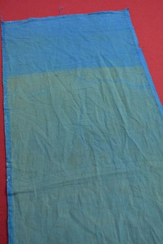 QS16/50 Vintage Japanese Fabric Cotton Antique Boro Patch Indigo Blue 39 