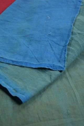 QS16/50 Vintage Japanese Fabric Cotton Antique Boro Patch Indigo Blue 39 