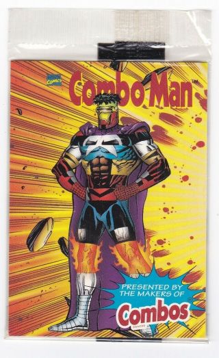 1996 Marvel Comics Combos Combo Man Powers 1 Of 3 Punisher Captain America