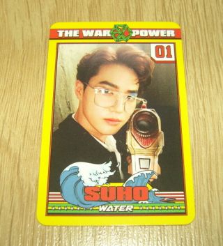 Exo K M 4th Repackage Album The Power Of Music Suho B Photo Card Official