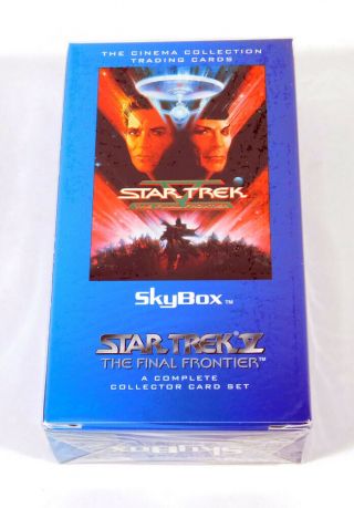 1994 Skybox Star Trek V 5 The Final Frontier Factory Card Set (72)