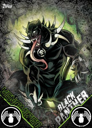 Topps Marvel Collect Digital Card Venomized Black Panther (series 1)