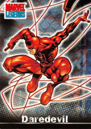 Daredevil / Marvel Legends (topps 2001) Base Trading Card 36