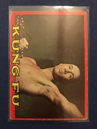 Kung Fu 1973 Topps Card 20