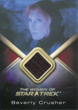 The Women Of Star Trek 2010 Costume Card Wcc18 Beverly Crusher