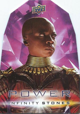 2018 Upper Deck Marvel Avengers Infinity War Stones Power Pp4 Okoye