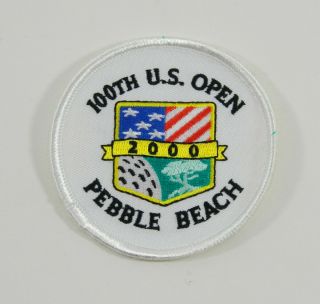2000 100th U.  S.  Open Pebble Beach 3 " Patch Winner Tiger Woods