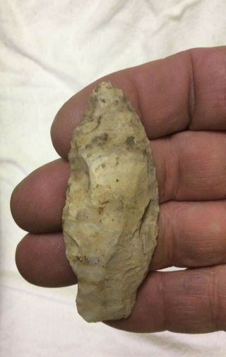 Indian Artifacts / Indiana / Ohio Flint Ridge Arrowhead Point Darke Co.  Ohio
