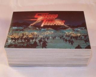 Starship Troopers - Trading Card Complete Set Sci - Fi