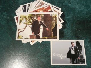 James Bond Archives 2014 Edition - 99 Card Casino Royale Base Set W/ Promo P1