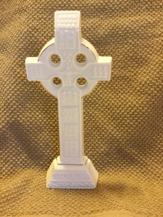 Vintage Royal Tara Galway Ireland Fine Bone China Celtic Gaelic Crucifix Cross