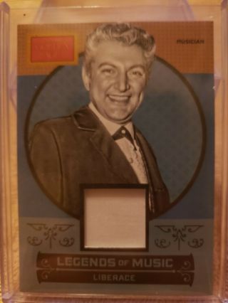 Liberace 2014 Panini Golden Age Legends Of Music Relic Card
