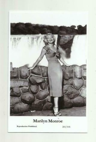 N480) Marilyn Monroe Swiftsure (201/105) Photo Postcard Film Star Pin Up