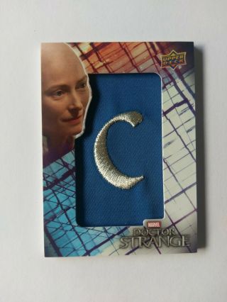 Doctor Dr Strange Upper Deck 2016 Letter " C " Patch Trading Card Lpts - 3