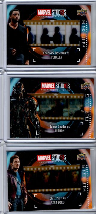 2019 Upper Deck Marvel Studios James Spader Ultron Film Cels Version Card Fc - 10