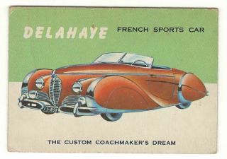 1954 World On Wheels 67 Delahaye - Look