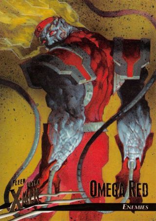 Omega Red / X - Men Fleer Ultra Wolverine (1996) Base Trading Card 71