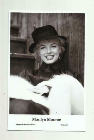 N480) Marilyn Monroe Swiftsure (201/611) Photo Postcard Film Star Pin Up