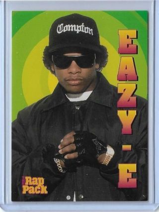 1991 Rap Pack Eazy - E Trading Card 32 Not Cd Compton Nwa Multiples Available