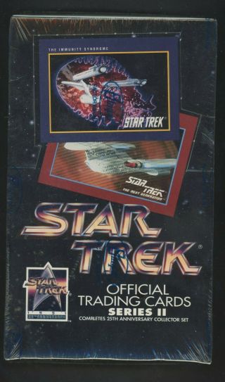 1991 Impel Star Trek 25th Anniversary Series Ii Factory