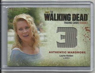 2014 The Walking Dead: Season 3 (part 2) Binder " Chase Card " Wardrobe M52