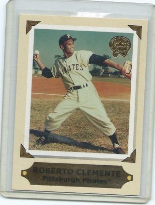 2001 Greats Of The Game - Roberto Clemente Retrospective Insert - Pirates