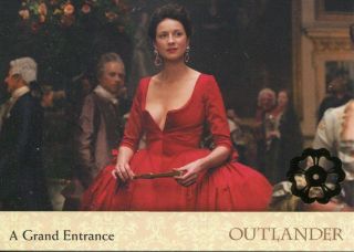 Outlander Season 2 Gold Jacobite Seal Base Card 11 A Grand Entrance