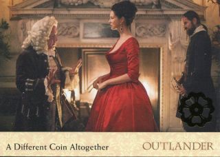 Outlander Season 2 Gold Jacobite Seal Base Card 13 A Different Coin Altogether