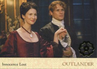 Outlander Season 2 Gold Jacobite Seal Base Card 22 Innocence Lost