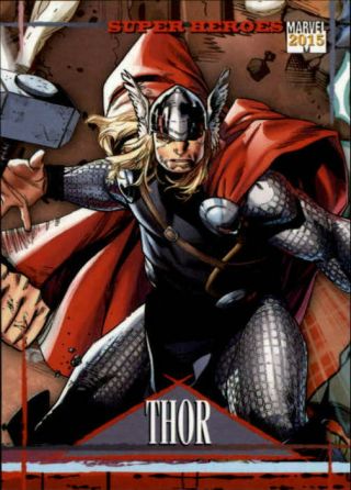2015 Fleer Retro Marvel 1993 Marvel Skybox Universe 26 Thor