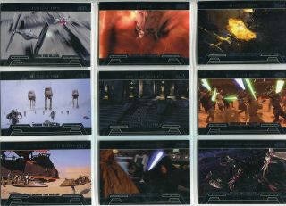 Star Wars Galactic Files 2 Complete 10 Card Chase Set Honor Of The Fallen