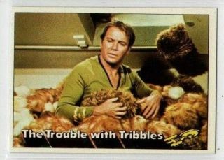 1976 Topps Star Trek The Trouble With Tribbles 85 Card Paramout Pictures Corp.