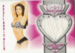 2014 Benchwarmer Eclectic Angel Boris Reed Lingerie Swatch Card