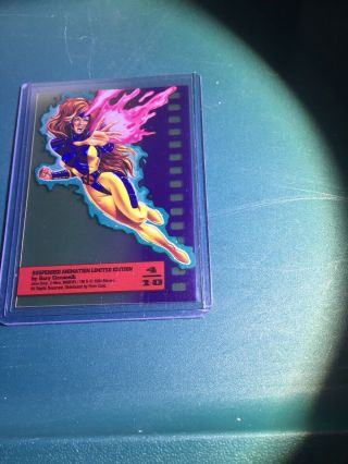 1994 Marvel Jean Grey Suspended Animation Limited Edition 4/10 2