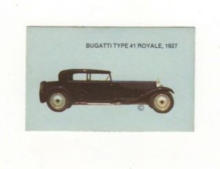 Sanitarium Australia - Veteran & Vintage Cars “bugatti Type 41 Royale”,  1927