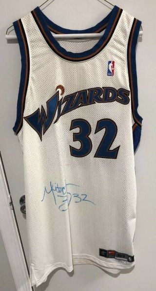 Mitch Butler 32 (washington Wizards) (signed) Game Jersey Size 50